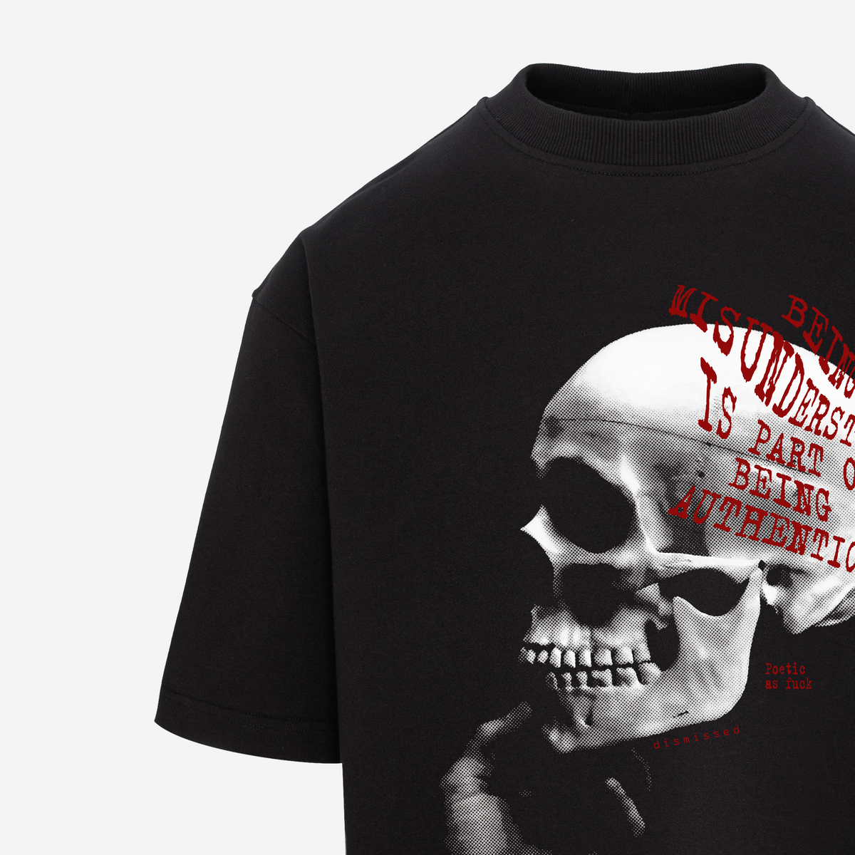 MISUNDERSTOOD —  Oversized T-shirt  (CASE NO.18)