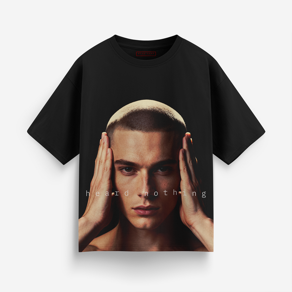 HEARD NOTHING – Tricou Oversize (CASE NO.3)