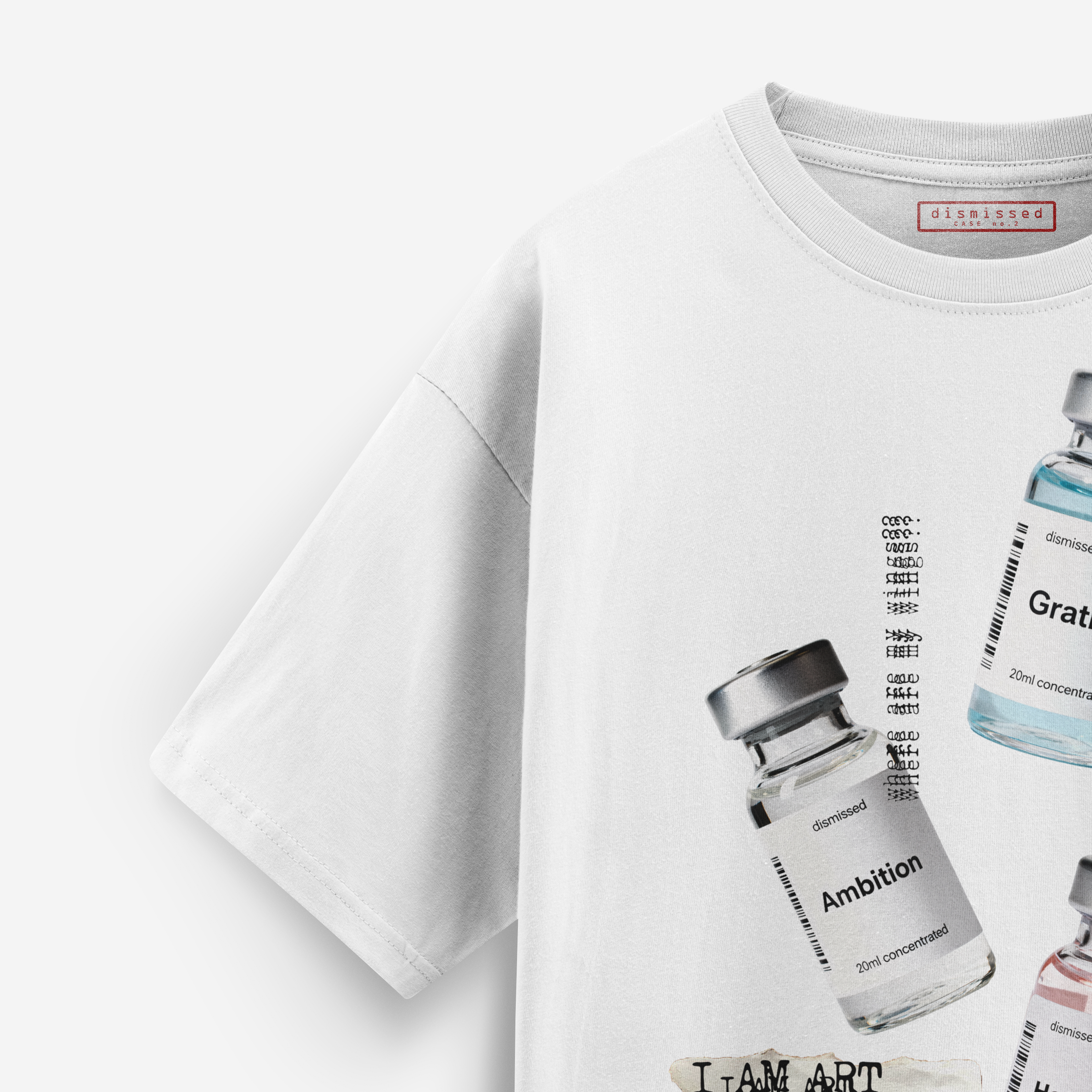 FEEL NOTHING –Tricou Oversize (CASE NO.5)