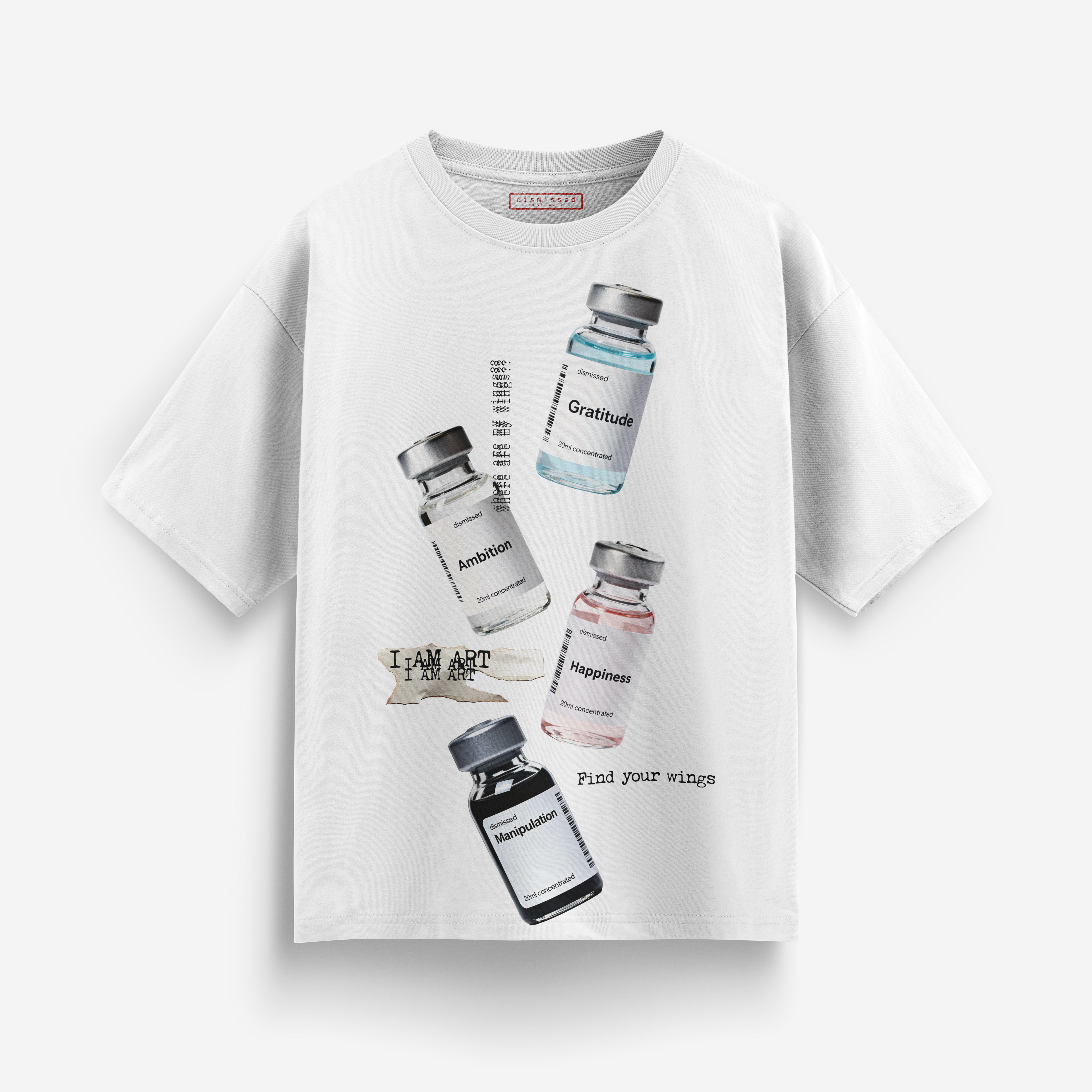 FEEL NOTHING –Tricou Oversize (CASE NO.5)