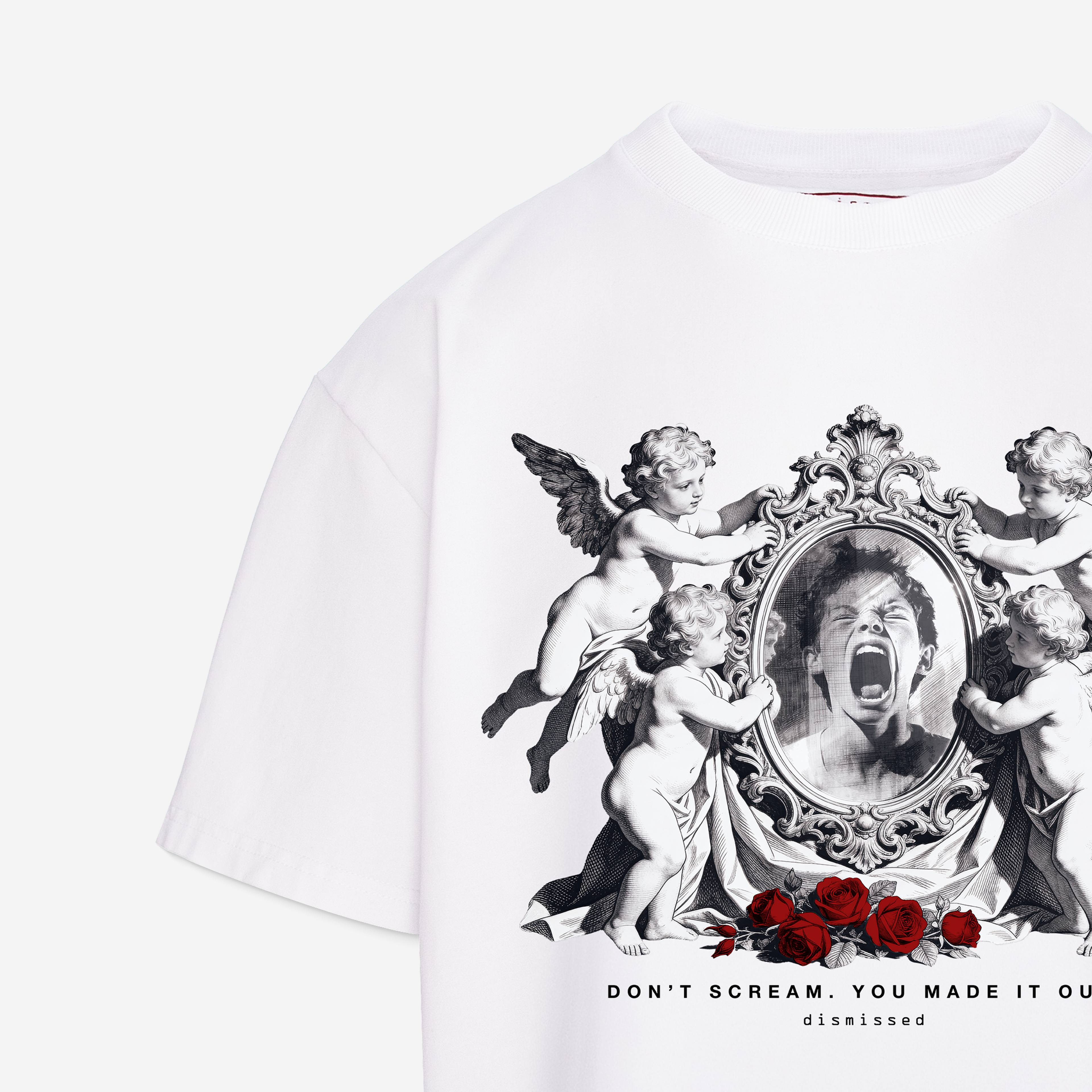 DON'T SCREAM — Tricou Oversize (CASE NO.7)