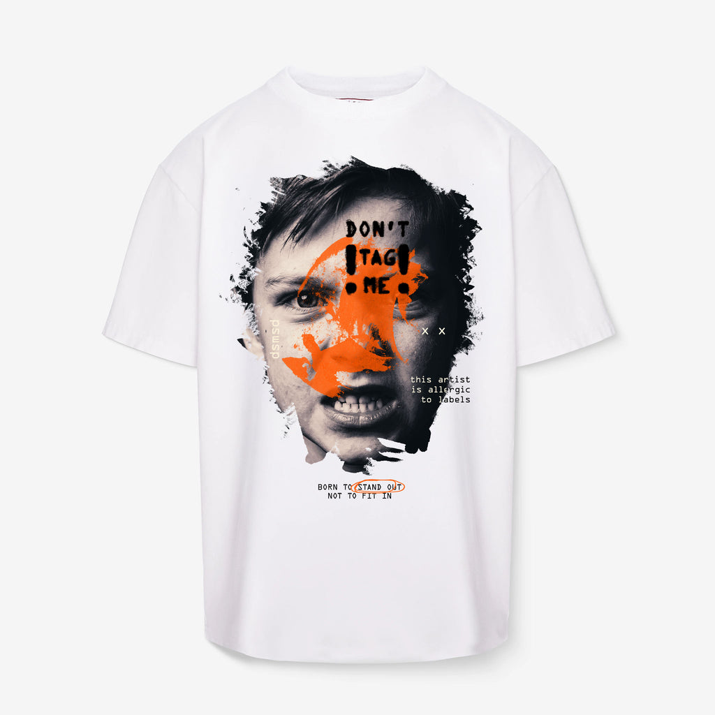 DON’T TAG ME Tricou Oversize (CASE NO.15)