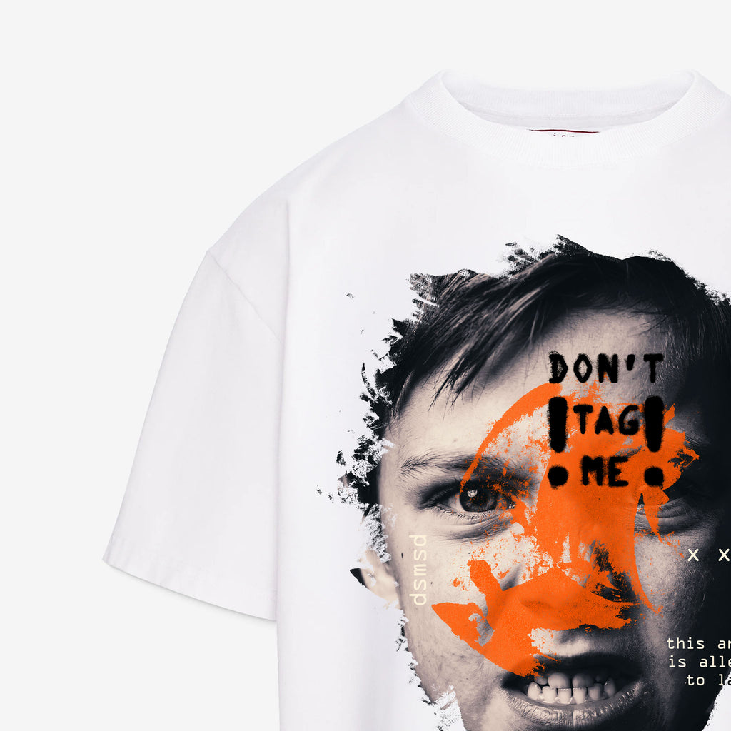 DON’T TAG ME Tricou Oversize (CASE NO.15)
