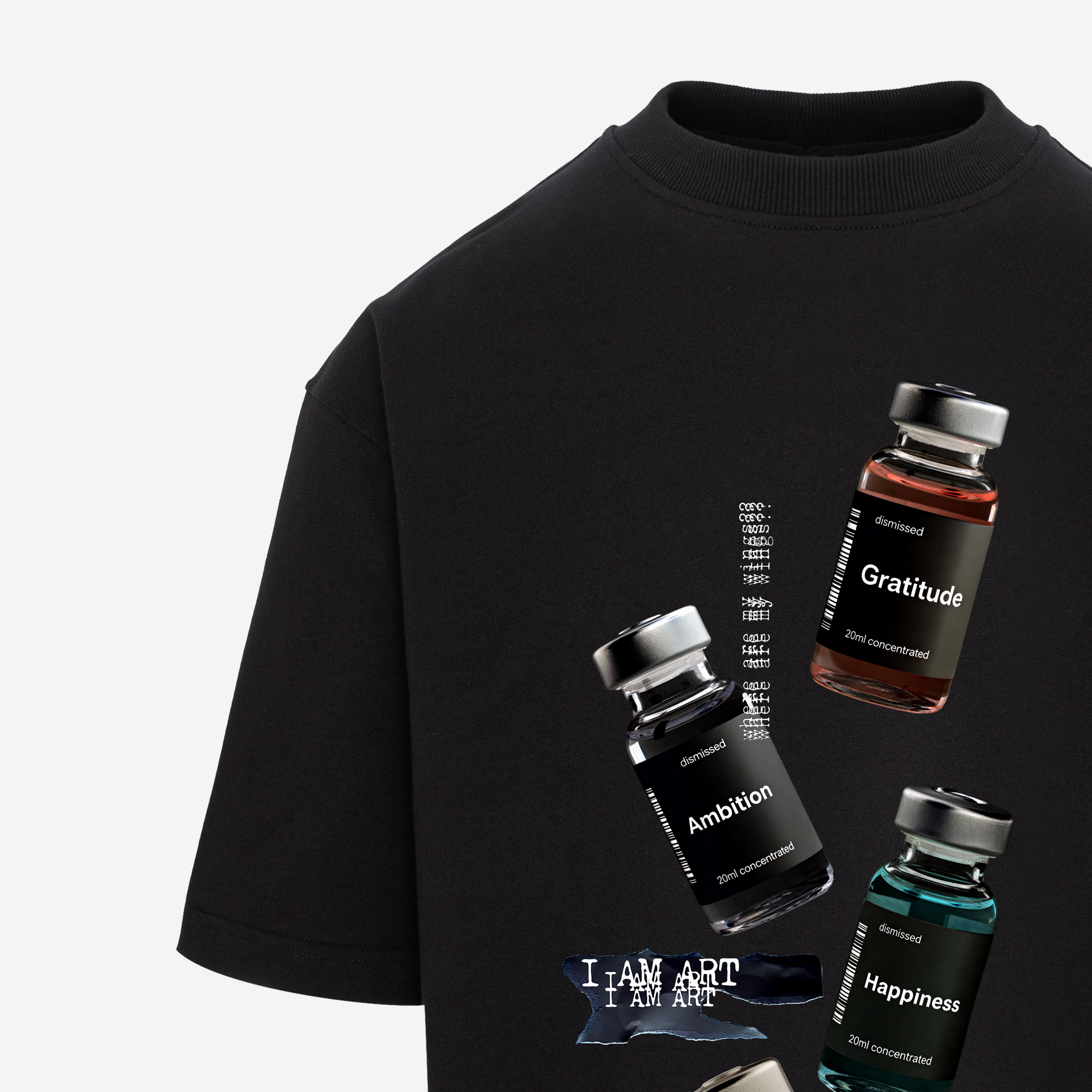 FEEL NOTHING –Tricou Oversize (CASE NO.5)