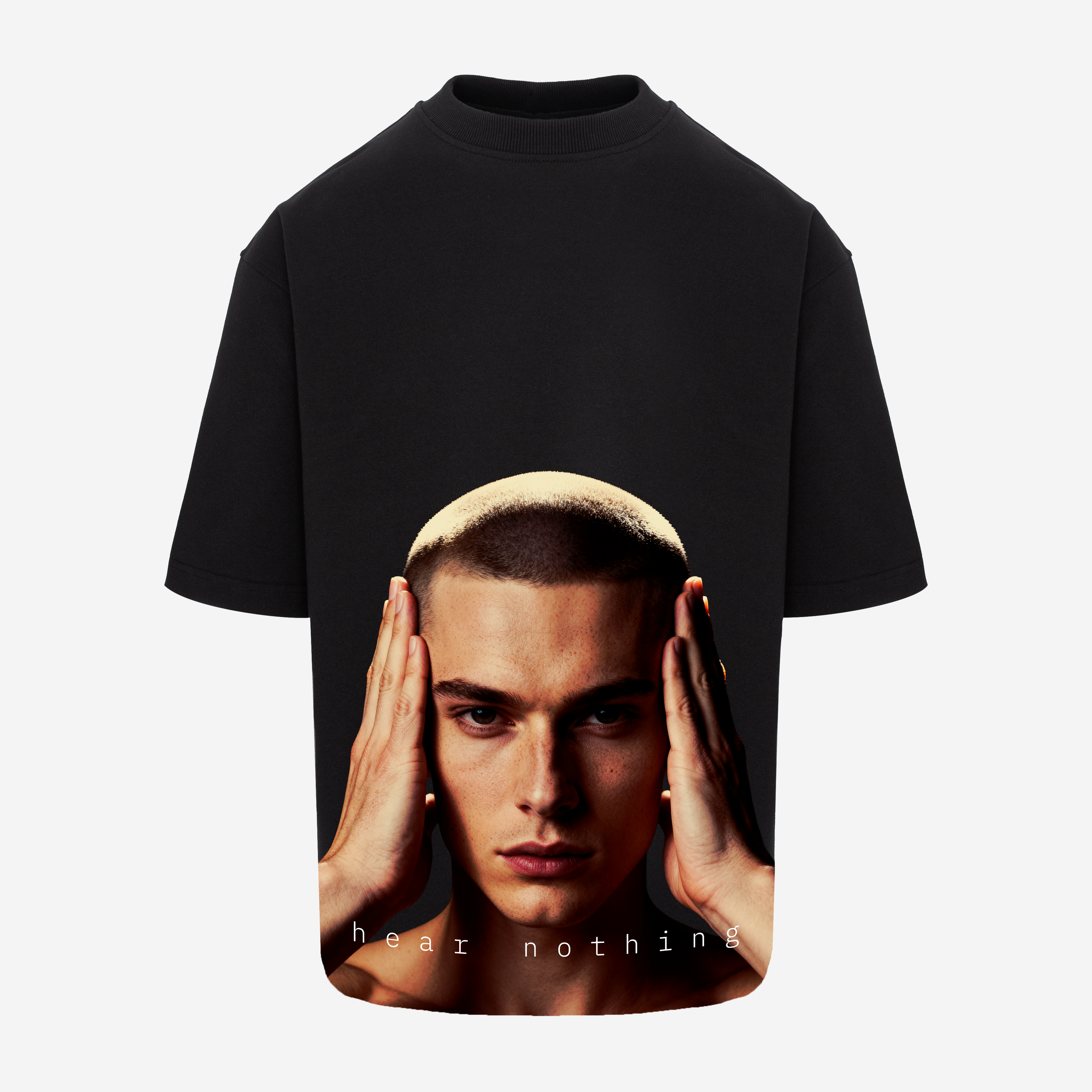 HEARD NOTHING – Tricou Oversize (CASE NO.3)